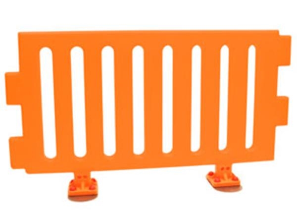 Image sur Barrière mobile orange